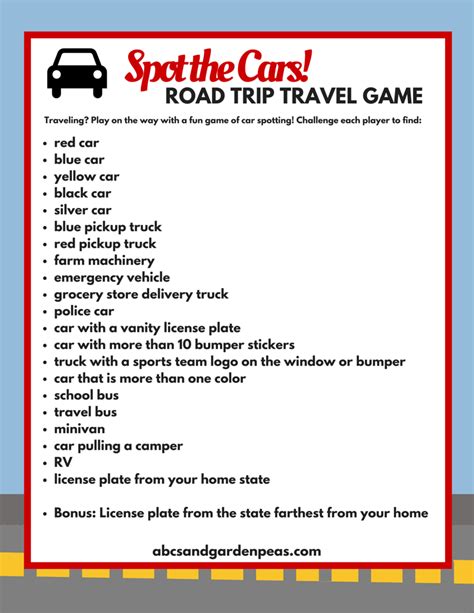 20+ Fun Family Road Trip Games To Play In The Car .